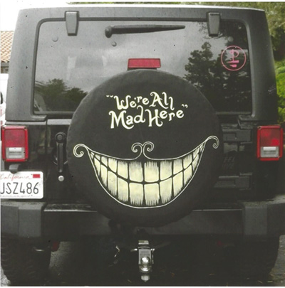 tire cover with graphics